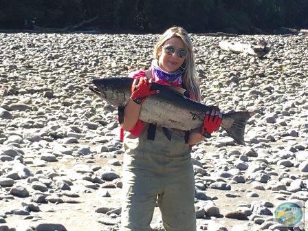 Fotos da pesca esportiva em Chaiten no Chile